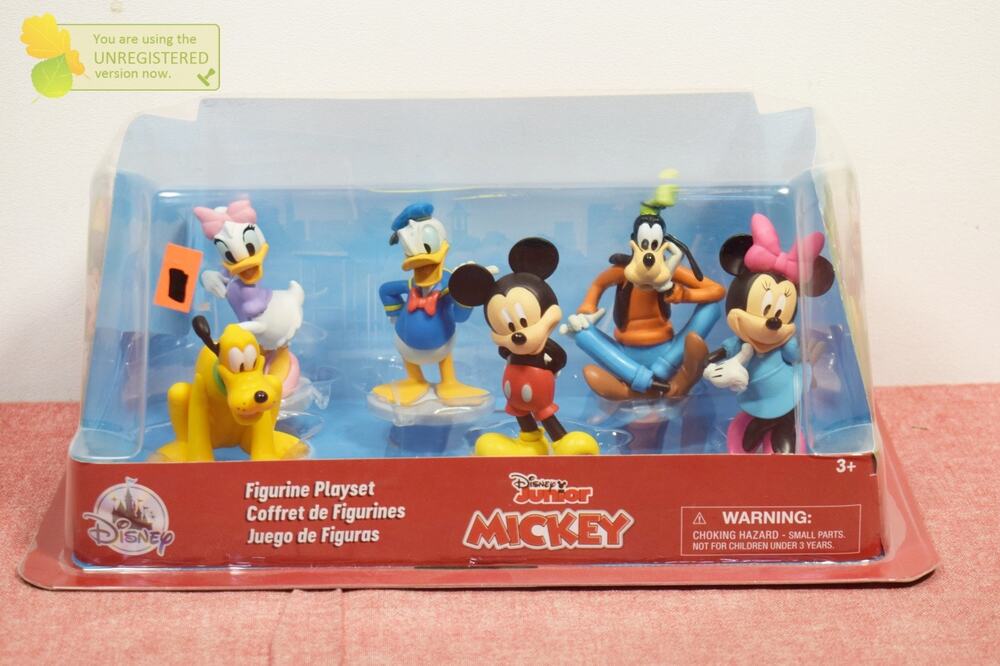 B - Disney store Disney Mickey Mouse Action Figure Cake Toppers